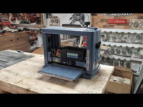 Bernardo TH 330 - Thicknesser test in different woods