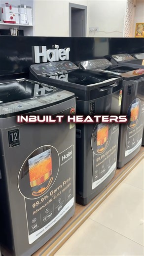 Haier Top Load Washing Machine with inbuilt heater