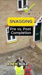 Building a new build? This video breaks down the Pre Completion Inspection vs. Snagging Survey.