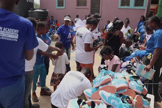 🎉 Celebrating 4 Years of Impact at Kingrich Academy 🎉 As part of Kingrich Academy’s 4th Anniversary, Kingrich Foundation, in partnership with our amazing supporters, proudly donated 250 pairs of shoes to our students. 👟 This initiative supports education beyond the classroom—because when children are comfortable, confident, and cared for, they are better positioned to learn and succeed. We are especially proud that this marks the third consecutive year we have donated shoes to our students, r