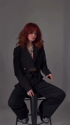 Redhead Model at the Studio Session