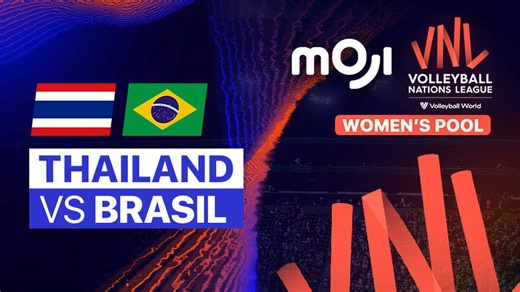 Full Match | Thailand vs Brasil | Women’s Volleyball Nations League 2023