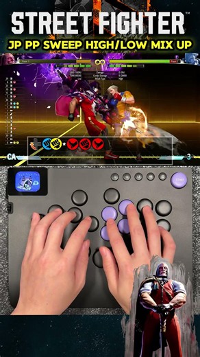 JP PP Sweep Mix Up #sf6 #streetfighter6
