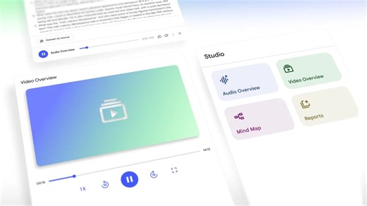 Google’s NotebookLM rolls out Video Overviews, upgrades Studio Panel