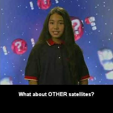 How do satellites help us study Earth from space?