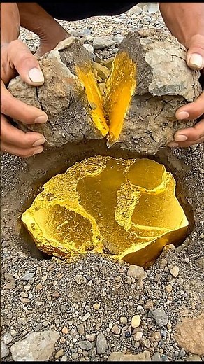 Super luxurious and expensive gold worth USD 40,000. It's called real gold. #golddiscovery #gold