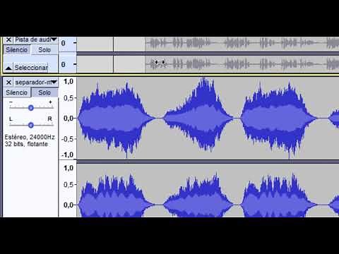 Tutorial de Audacity - 6 - Multi pistas, Efecto envolvente, Mover audios.