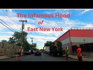 The Infamous Hood of East New York, Brooklyn. 4K