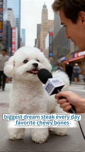 Funny Dog Video | Cute Pup Answers Street Interview