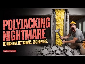 Foam Lifting Disaster: What Polyjacking Did to This Home in Chesterfield, MO