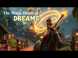 The Magic Brush of Dreams Class 8 — Animation, Full Explanation, Word Meanings (CBSE / Poorvi)