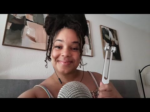 My First ASMR Video Using the 128 hz Tuning Fork - Soooooooo Relaxing 😌✨