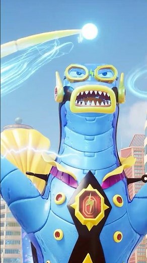 Useless Eel Monster 😡 Miniforce V-Rangers ❇️ #shorts #miniforce #cartoon