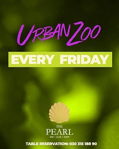 #Friday URBAN ZOO | Berlins wildest Hip Hop Doors open 11pm On friday we meet once again at berlins #wildest nightlife venue – on two floors! On the mainfloor DJ KEEY & DJ O'KIZZ can’t wait to serve you finest Hip Hop and Rap tunes and on the 2nd floor DJ REENO treats you real good with #Clubhits from Backstreet Boys and Calvin Harris and many more. Let’s drink to that! So bring out the bottles – #vodka bottles! Because this Friday like every Friday we will give you a 50% discount on all vodka b