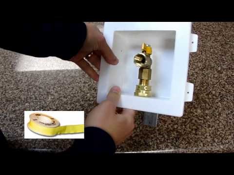 Gastite Recessed Outlet - assembly & out-of-box