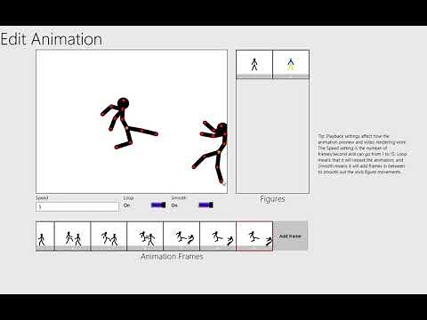 Stick Man Animation | Figure 8