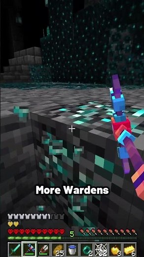 Finding a custom ancient city! #sword4000 #hungergames #minecraft