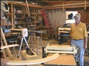 Woodmaster Curved Molding with Gary Striegler Part 7: Running the Molding