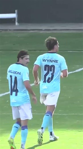 Ronan Wynne scores the winner for Auckland FC and then does a backflip to celebrate