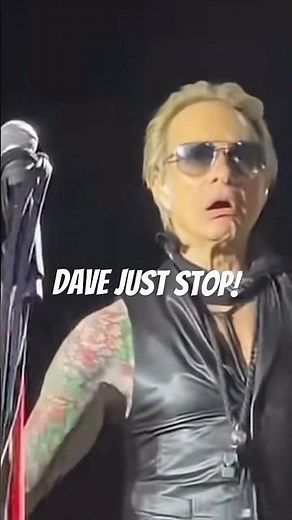 It's time for David Lee Roth to hang it up #rockstar #fails