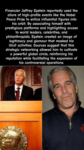 Files Reveal Ɛpstein’s Use of Nobel Prestige in Networking Strategy #shorts #viral