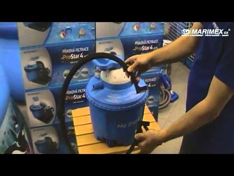 Písková filtrace ProStar 4 - montáž
