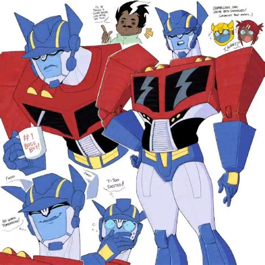 Fish Corps on Instagram: "Rewatched Transformers Animated! I still love their designs lmao, maaaan I remember seeing them a lot in Kzone Magazines!"