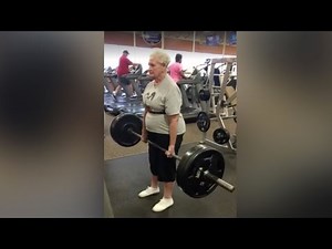Grandmother Dead Lifts 225 Pounds