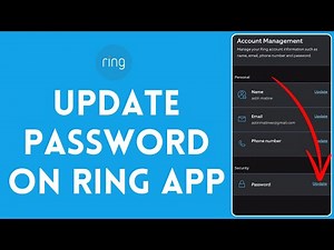 How To Update Password on Ring App 2024