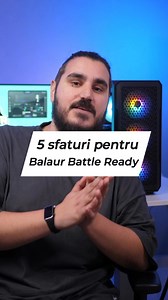 8.4K views · 40 reactions | Uite 5 lucruri pe care trebuie să le faci după ce primești PC-ul BALAUR Battle Ready.  #pcgaming #pcgamingbalaur #gamingpc #gamingsetup #gamer #gamerlifestlye #pcgamer #pcgamingbalaur #techtips #pctips #pctipsandtricks #pcgarage #pcg | PC Garage | Facebook