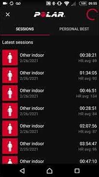 Como sincronizar los datos de Polar Beat con Polar Flow