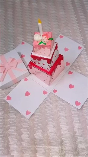 DIY explosion box card #shortsfeed #shorts #ytshorts #diy #trendingshorts