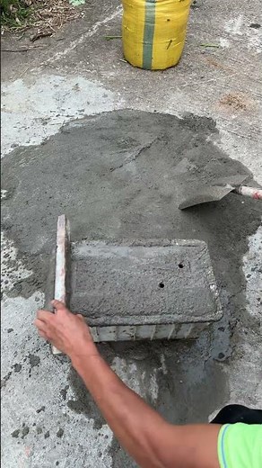 Beginner guide to make concrete blocks with easy mixing