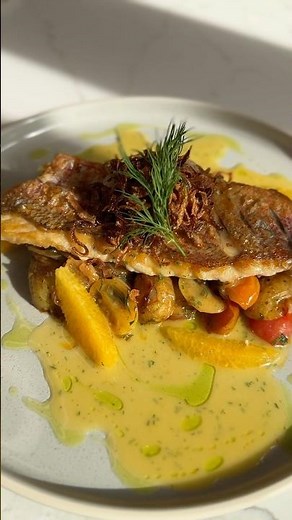 How to Cook Pan Fried Red Snapper | Quick & Easy Seafood Recipe #seafood #howtomake #fish #shorts