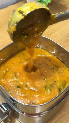 Lunch Recipe: Rice n dal kulambu | veg poriyal n omelette | fruit #shortsfeed #lunchideas #lunchbox