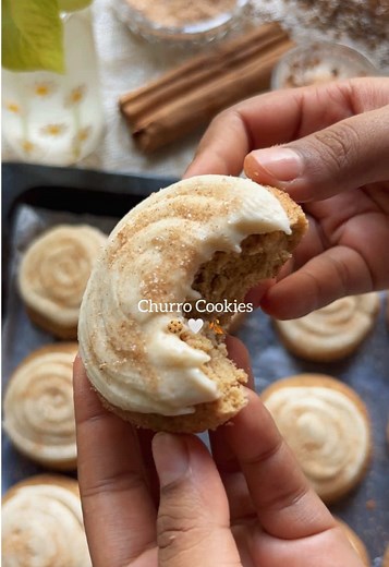 Crumbl Style Churro Cookies Recipe at Home