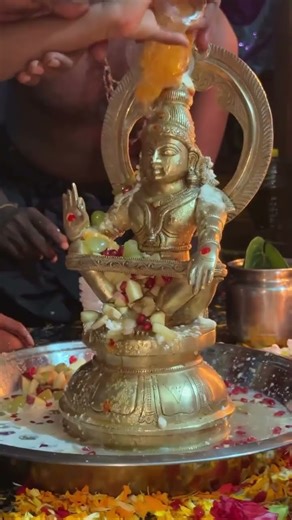 Swamiye Saranam | Ayyappa Swami Padi Puja😍🙏 #shorts #ayyappaswamysongs