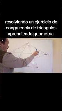 Solving a triangle congruence exercise while learning geometry