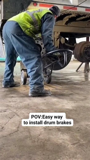 Easy way to Install drum brakes 👨🏼‍🔧🔧 #install #drumbrake #mechanic #global #trick | Ernis Nilawati