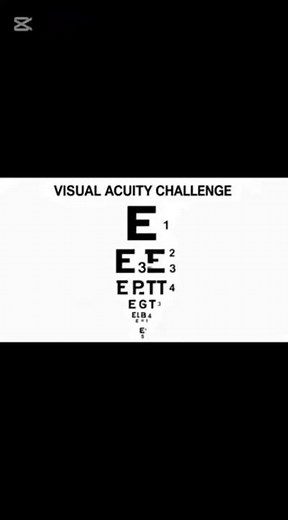 Test Your Vision (Snellen Chart Challenge) 👁️ | How Good Is Your Eyesight? #visualacuity