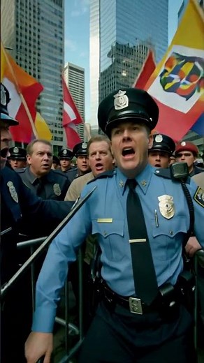 German Shepherd K9 controls MOB Downtown Manhattan 🔥