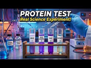 How to Test Protein in Food? | Biuret Test Explained Step by Step | Science Practical