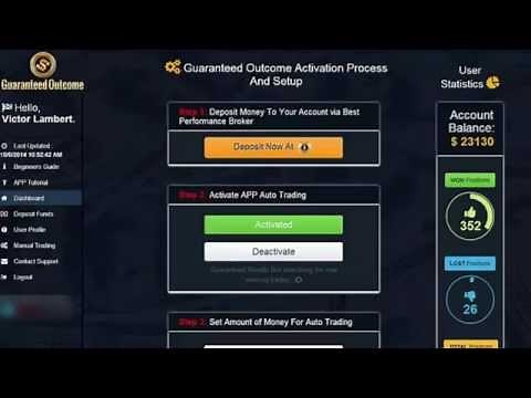 Guaranteed Outcome Review - Free Autopilot Binary Options Software
