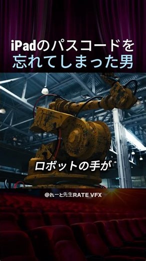 iPadのパスコードを忘れてしまった男