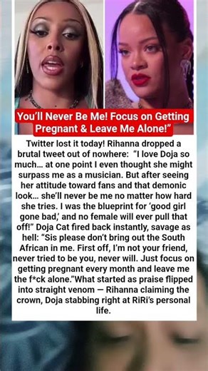 Y Rihanna vs Doja Cat Explodes “Focus on Getting Pregnant & Leave Me Alone!”#rap #50cent #hiphop