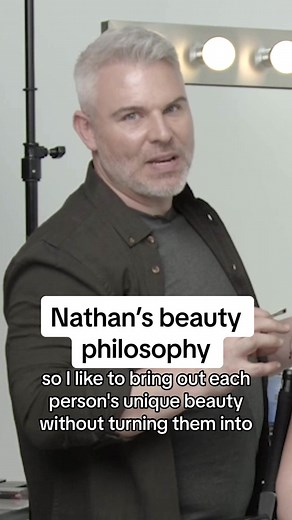 Nathan’s beauty philosopy ✨ #celebritymakeupartist #makeupartist #qcmakeupacademy