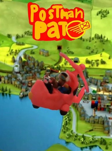 Postman Pat Rocket Red