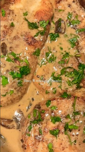 Chicken Marsala Recipe! Easy weeknight dinner!