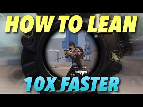 How to Lean/Peek Fast in PUBG Mobile