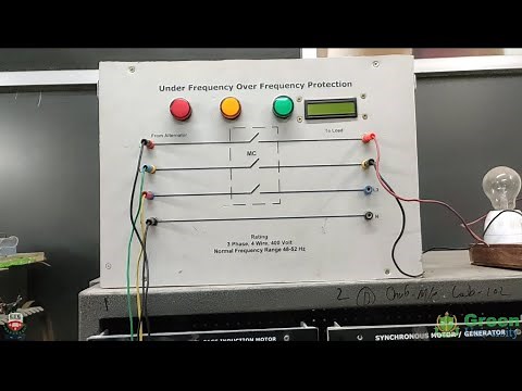 EEE 428 | Power System Protection Lab | Exp-01 | Study of under frequency over frequency protection
